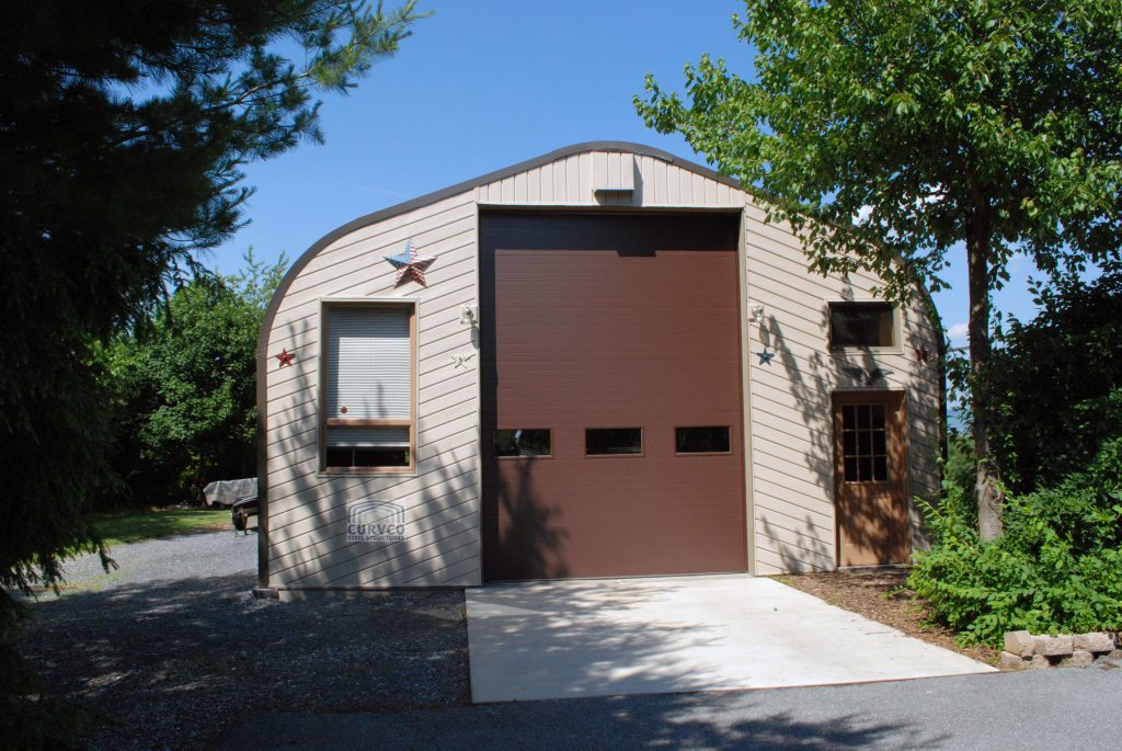 Steel Garage Building in Pennsylvania